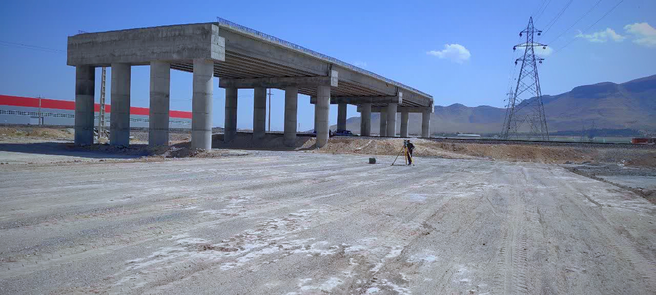 پل روگذر شهرک صنعتی خیرآباد اراک - 3